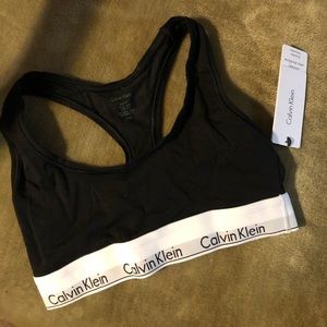 NWT Calvin Klein Sports Bra Small